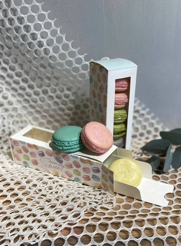 Набор печенья макарунс 12 шт. от интернет-магазина цветов в 