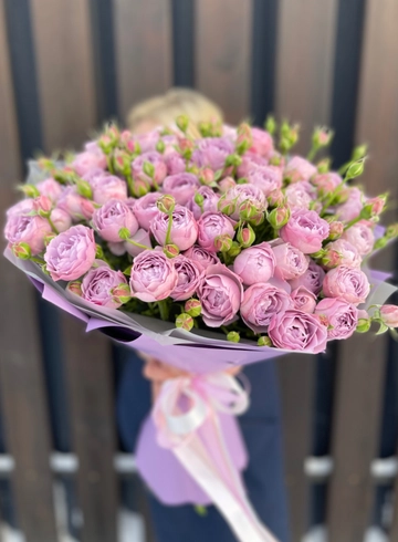 Пионовидные розы Лаванда Баблз от интернет-магазина цветов в 