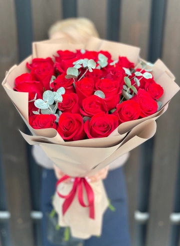 25 роз «Блестящий выбор» от интернет-магазина цветов в 