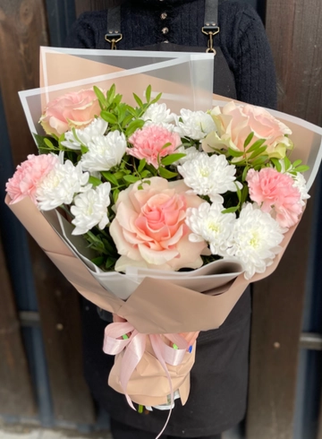 Триобукет «Кокетка» от интернет-магазина цветов в 