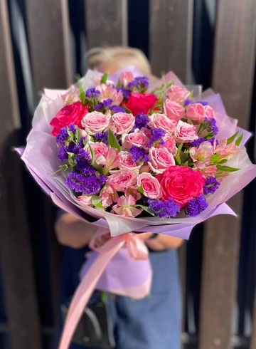 Сборный букет &laquo;Шум прибоя&raquo; от интернет-магазина цветов в 