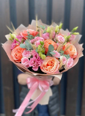 Триобукет &laquo;Искренние чувства&raquo; от интернет-магазина цветов в 