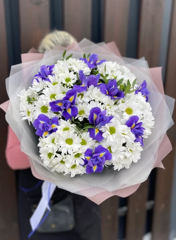 Дуобукет «Загадочное влечение» от интернет-магазина цветов в 