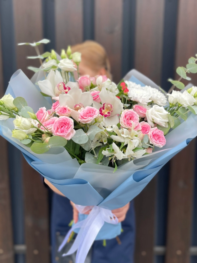 С орхидеями