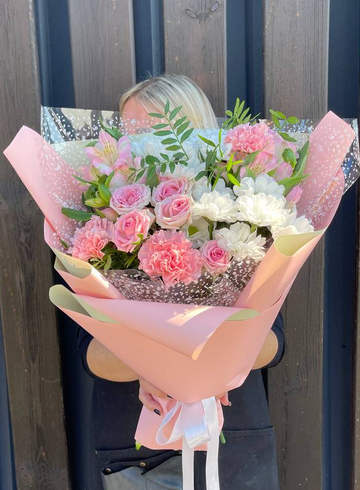 Сборный букет «Просто спасибо!» от интернет-магазина цветов в 